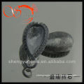 2013 fashion design customized pear shape necklake custom jewelry molds 7x12mm